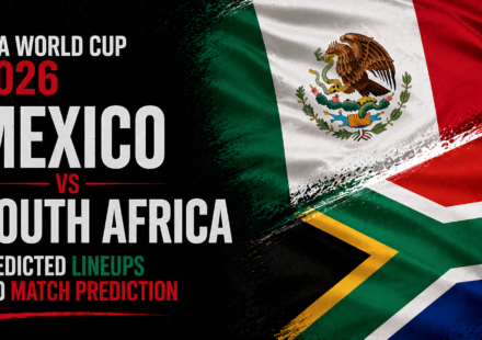 FIFA World Cup 2026: Mexico play South Africa in opening game.