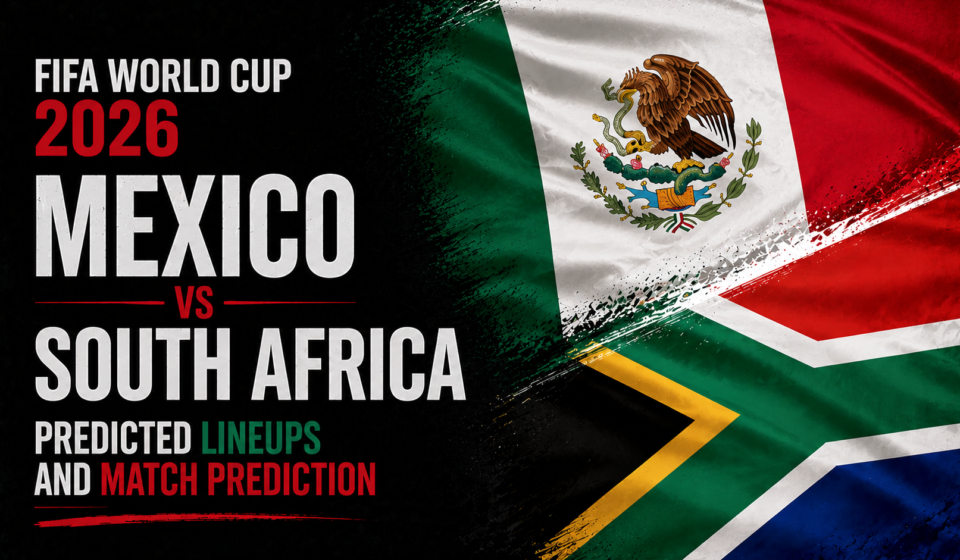 FIFA World Cup 2026: Mexico play South Africa in opening game.