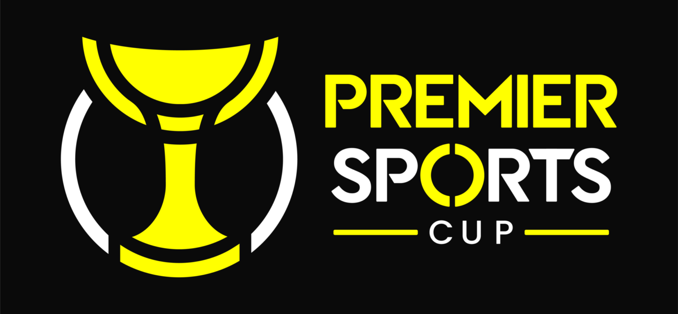 Premier Sports Cup trophy logo, the Scottish League Cup sponsor branding