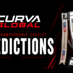 EFL Championship 2026/27 predictions graphic with trophy - West Ham favourites for promotion alongside Birmingham City and Wrexham on CurvaGlobal
