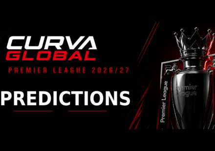 Premier League 2026/27 predictions graphic with trophy - Arsenal favourites for the title as Chelsea look to revive under Xabi Alonso on CurvaGlobal