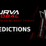 Scottish Premiership 2026/27 predictions graphic with trophy - can Celtic win a sixth straight title on CurvaGlobal