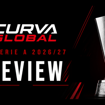 Serie A 2026/27 season preview graphic with trophy - 5 storylines to watch this season on CurvaGlobal