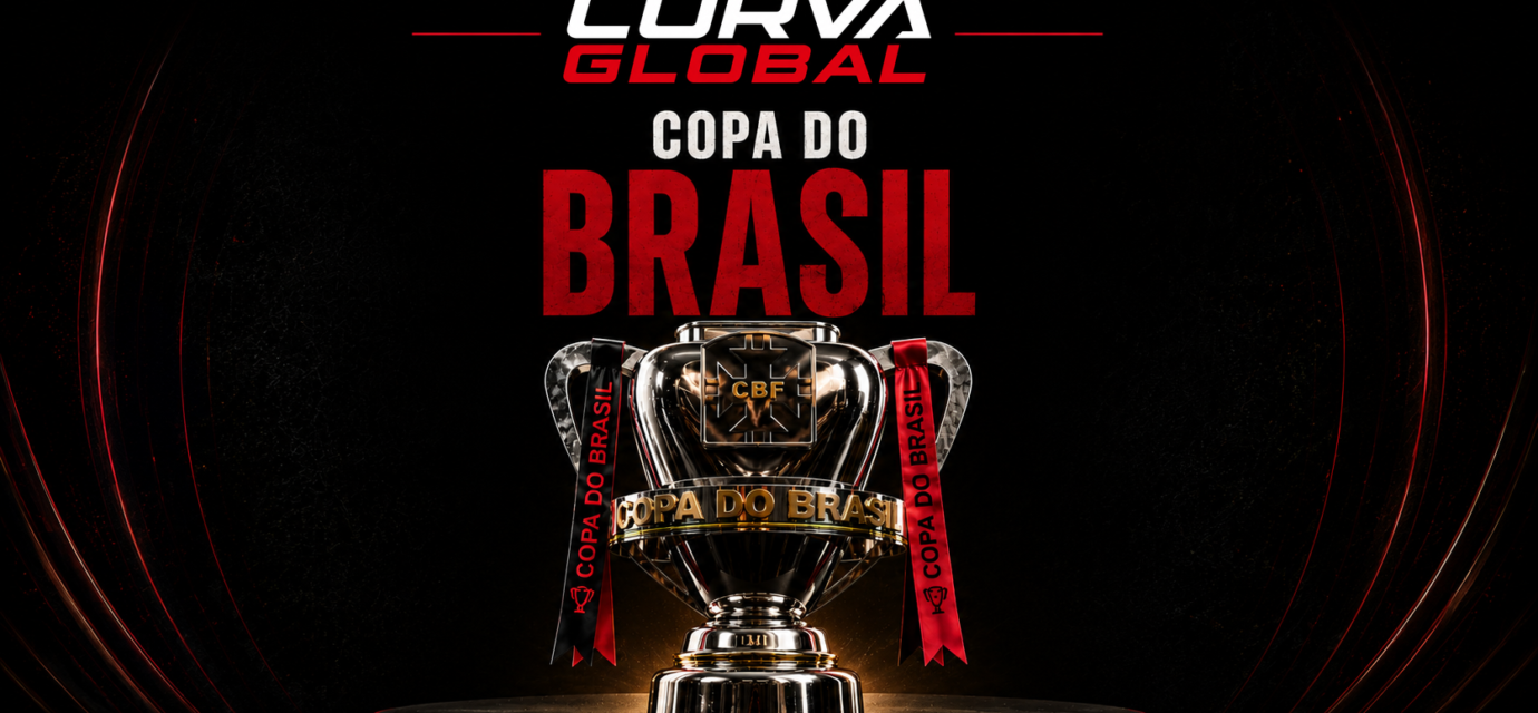 CurvaGlobal graphic for Copa do Brasil, featuring the tournament trophy