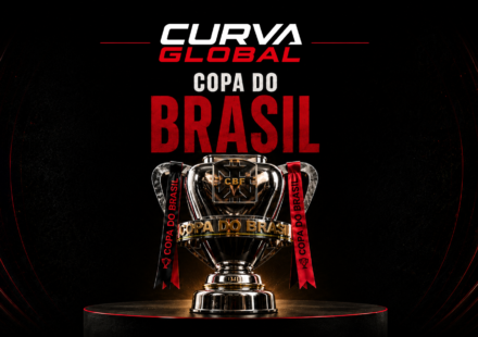 CurvaGlobal graphic for Copa do Brasil, featuring the tournament trophy