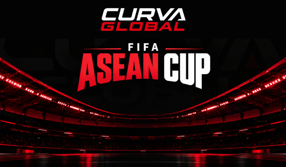 FIFA ASEAN Cup banner with the Curva Global logo